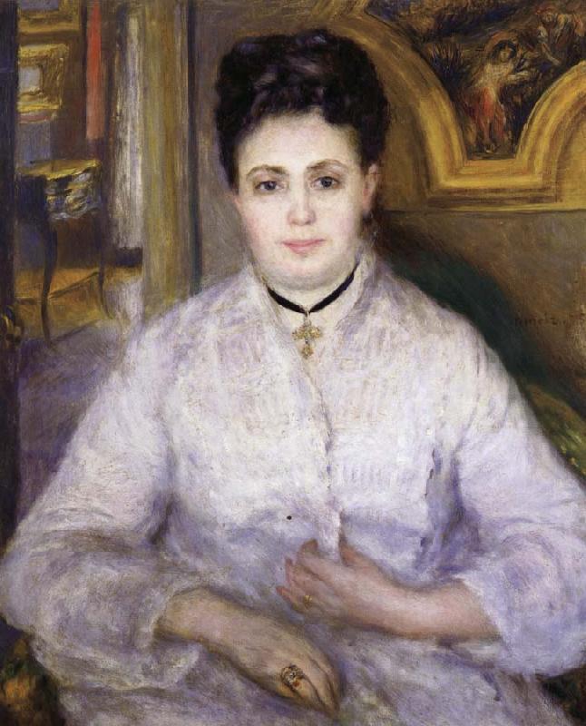 Pierre Renoir Madame Victor Chocquet